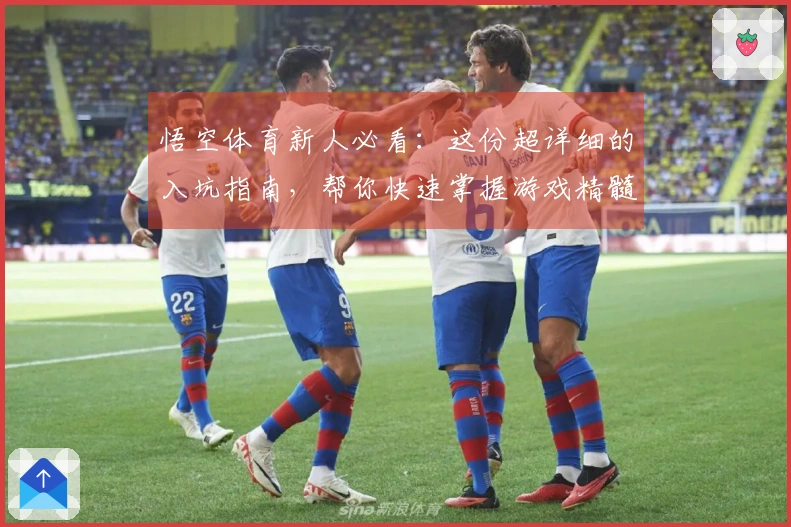 悟空体育新人必看：这份超详细的入坑指南，帮你快速掌握游戏精髓，告别小白！